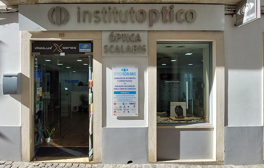 Óptica Scalabis Santarém Loja Exterior